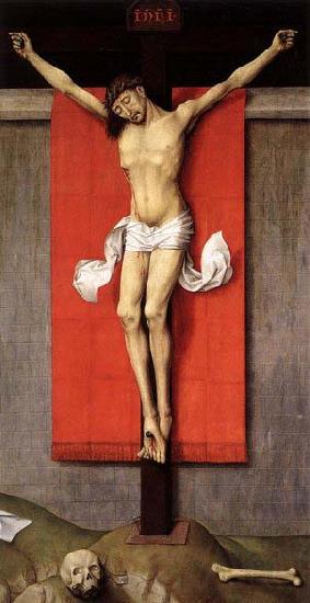 WEYDEN, Rogier van der Crucifixion Diptych